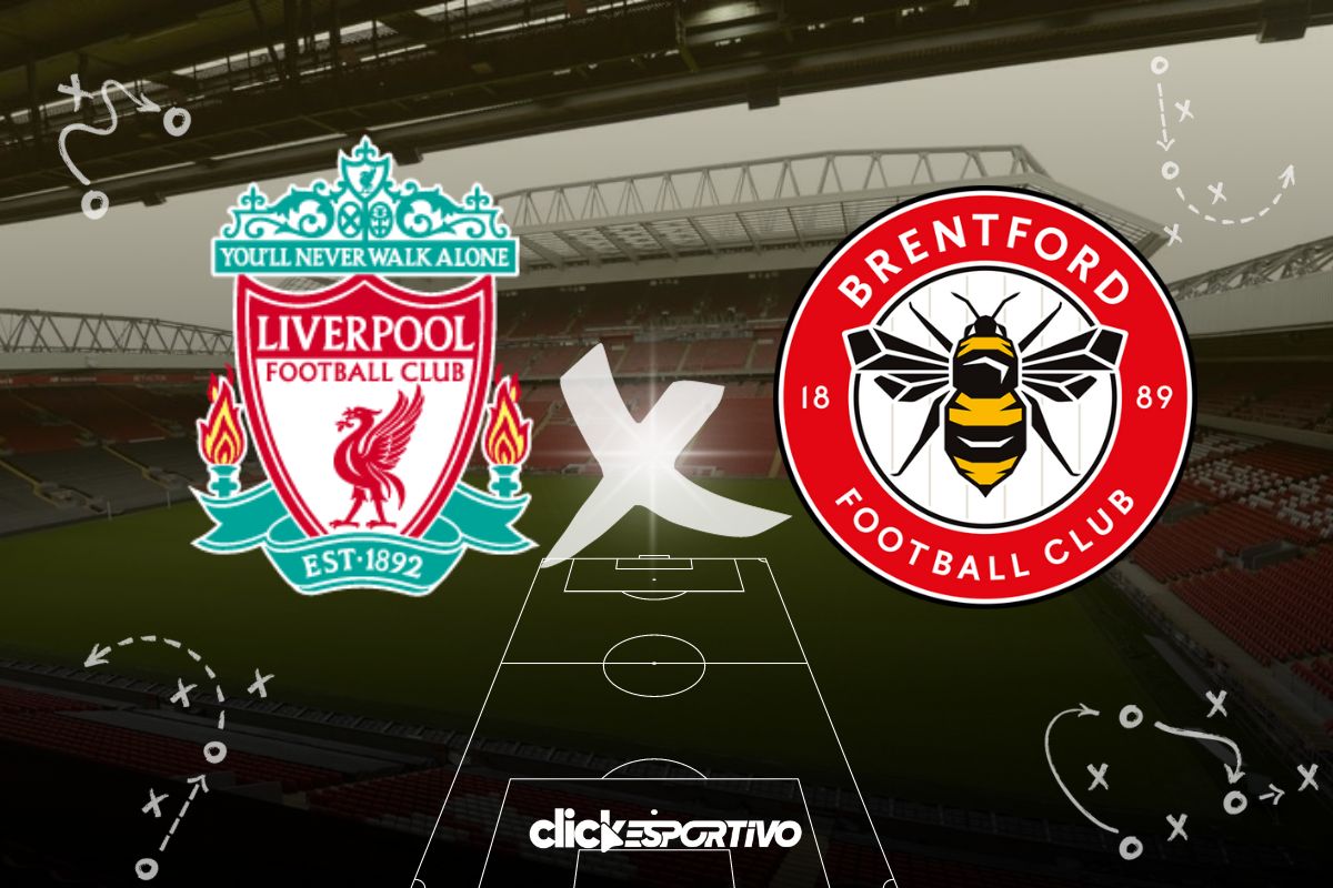 Liverpool x Brentford onde assistir horário escalações