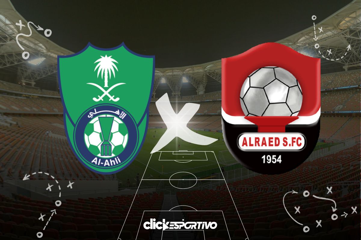 Al Ahli x Al Raed onde assistir horário escalações