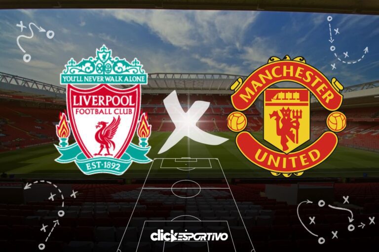 Liverpool x Man United onde assistir horário escalações