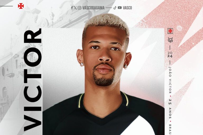 Vasco oficializa contratação de João Victor do Benfica