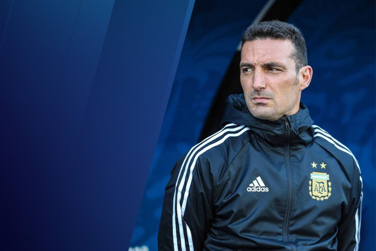 Scaloni coloca em dúvida sua permanência no comando da seleção argentina Foto: Divulgação