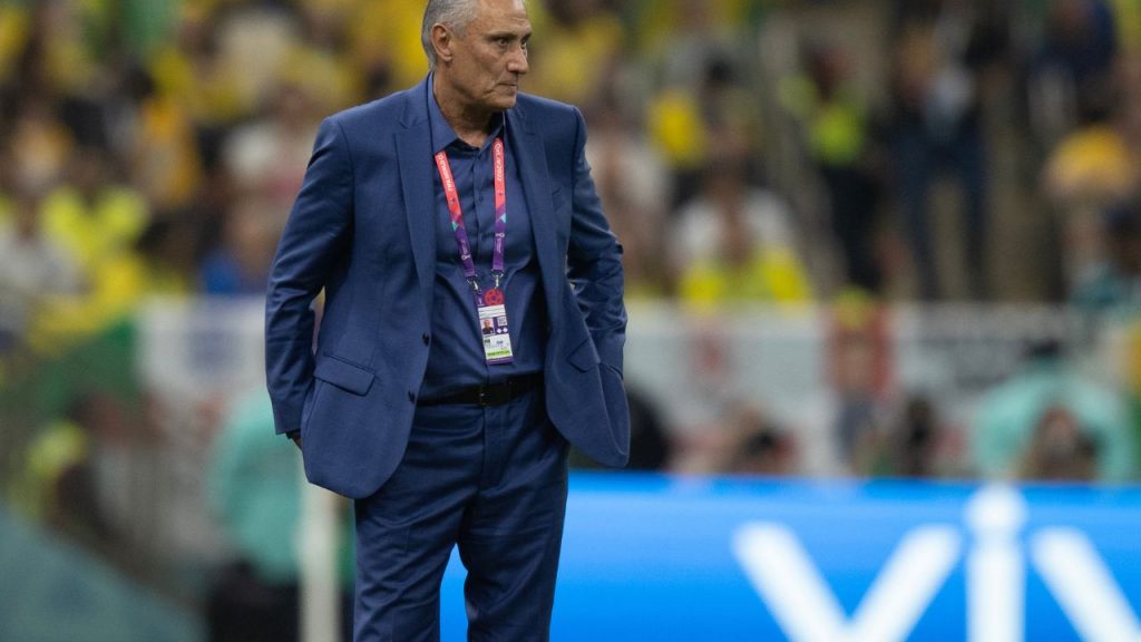 Tite Foto: Lucas Figueiredo/CBF