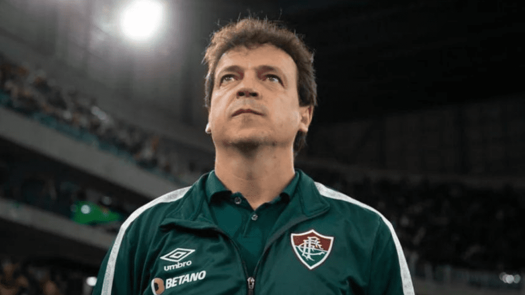 Fernando Diniz, treinador do Fluminense, classificado à Libertadores