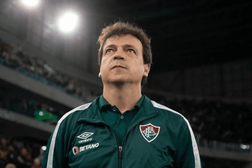 Fernando Diniz, treinador do Fluminense, classificado à Libertadores