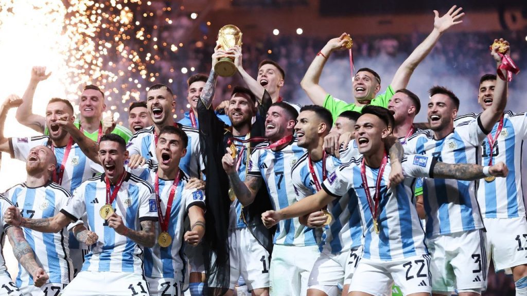 Argentina permanece na liderança do ranking da Fifa Foto: Fifa/Copa do Mundo/Divulgação