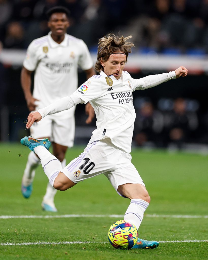 Modric não é relacionado no Real Madrid e está fora contra o Napoli Foto: Real Madrid/Twitter @realmadrid
