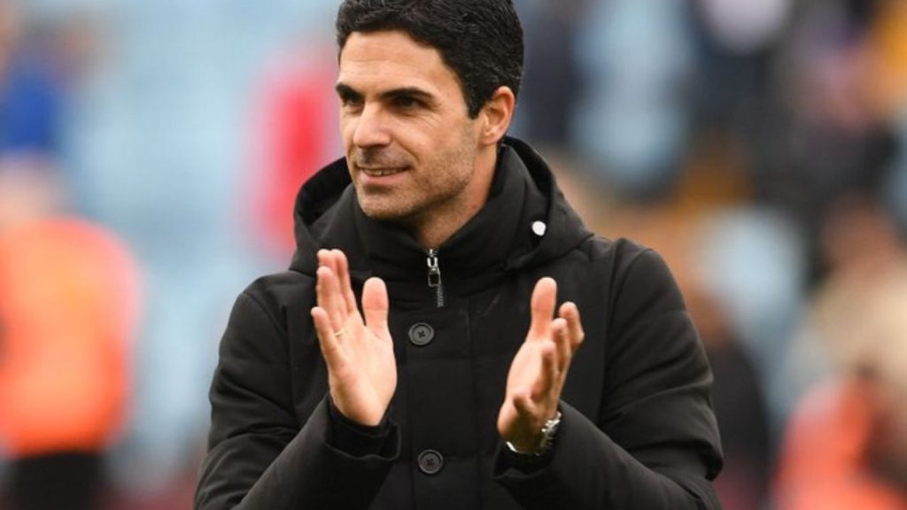 Arteta manifesta seu apoio ao Everton após clube sofrer dura sanção foto: Divulgação/Arsenal