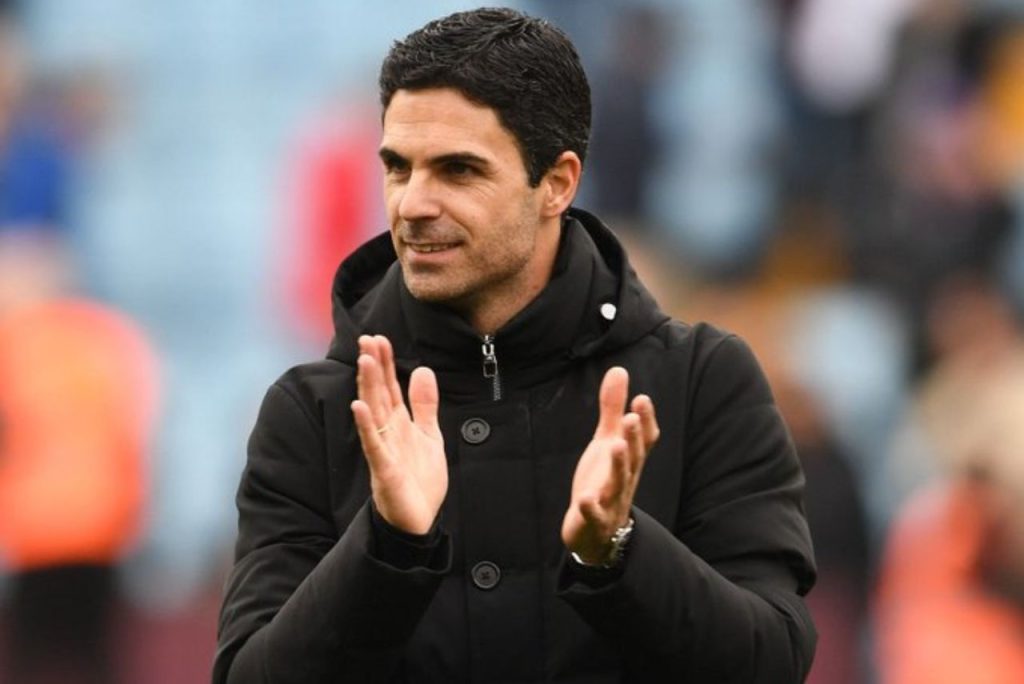 Arteta manifesta seu apoio ao Everton após clube sofrer dura sanção foto: Divulgação/Arsenal