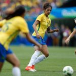 Jogadoras da seleção feminina de futebol
