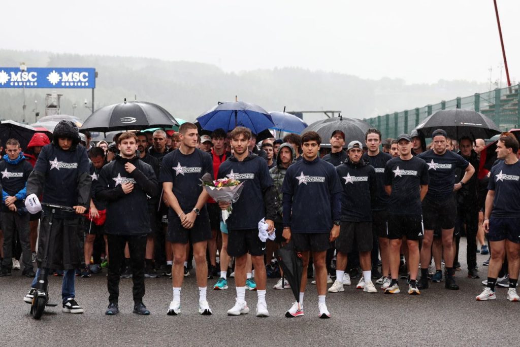 Fórmula 1: Pierre Gasly, da Alpine, organiza homenagem a pilotos que morreram no GP da Bélgica Foto: Pierre Gasly/Twitter