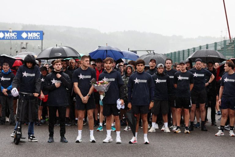 <p>Fórmula 1: Pierre Gasly, da Alpine, organiza homenagem a pilotos que morreram no GP da Bélgica Foto: Pierre Gasly/Twitter</p>
