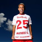 Matheus Gonçalves - O meia rubro-negro deve ficar Red Bull Bragatino até dezembro deste ano