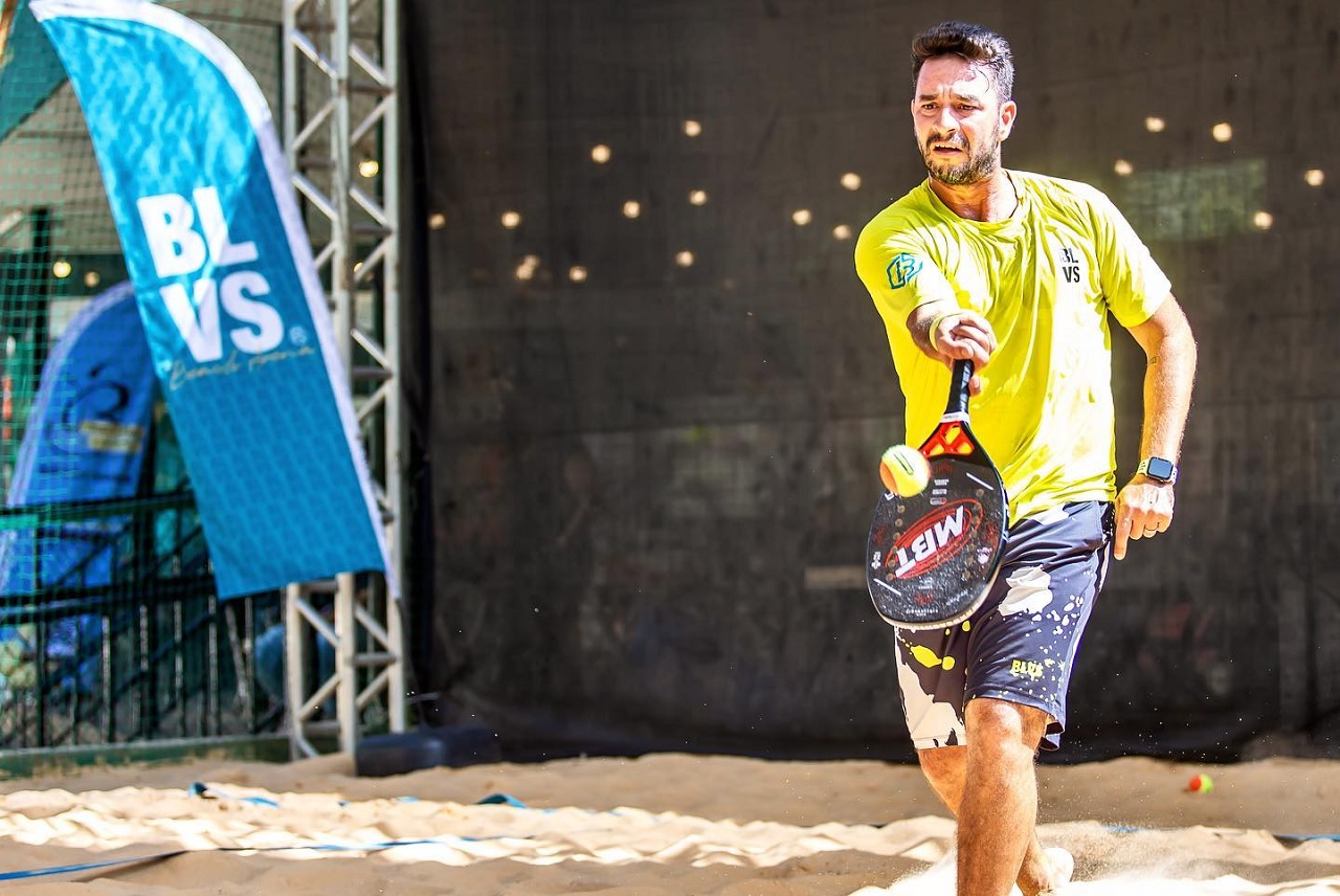 Basile é um dos maiores vencedores brasileiros no Beach Tennis