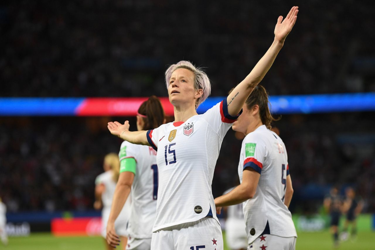 Megan Rapinoe fará o seu último jogo pela seleção dos EUA em setembro Foto: USWNT/Divulgação
