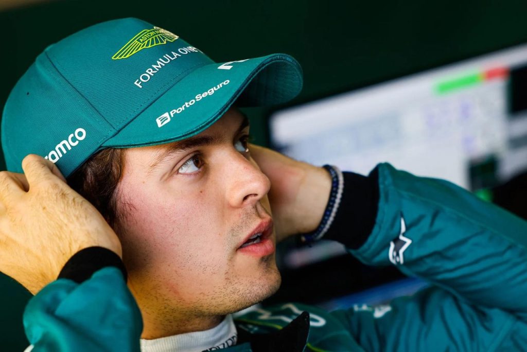Felipe Drugovich é piloto reserva da Aston Martin Foto: Aston Martin/Divulgação