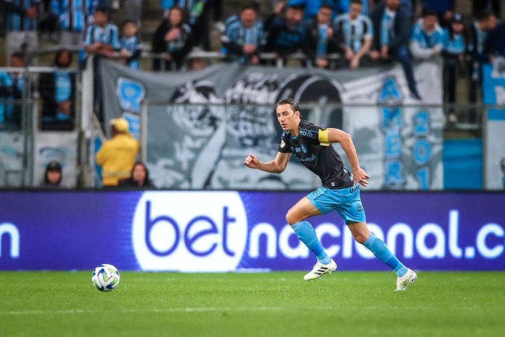 Geromel em Grêmio x Cruzeiro