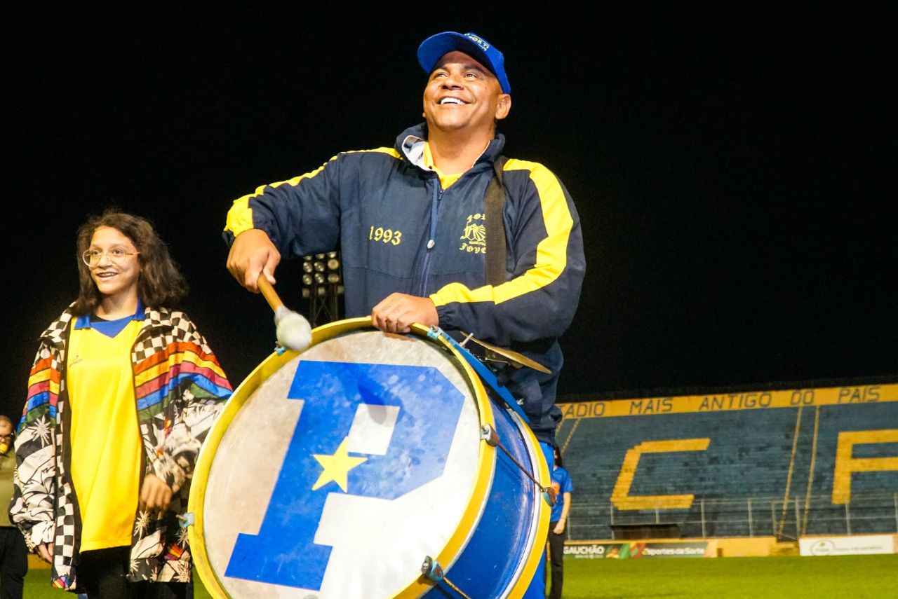 Walter foi anunciado no Pelotas ainda em maio, onde disputou cinco jogos Foto: Lucas Canez/E.C.Pelotas