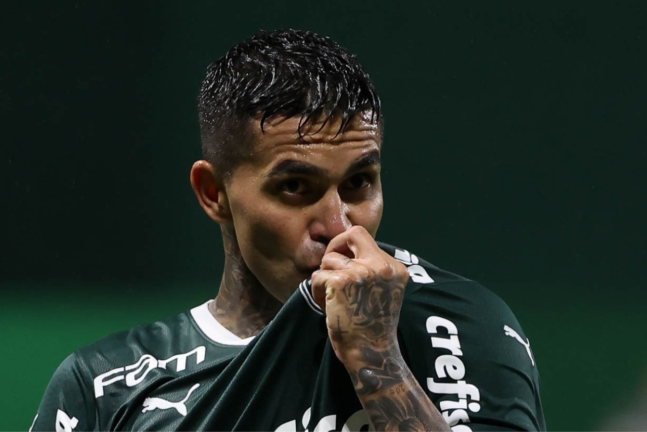 Dudu sofre lesão e desfalca Palmeiras pelo restante da temporada Foto: Palmeiras/Twitter