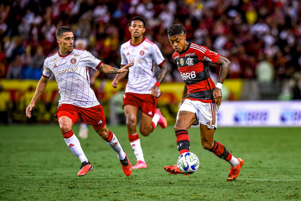 Flamengo e Internacional empataram pela Série A