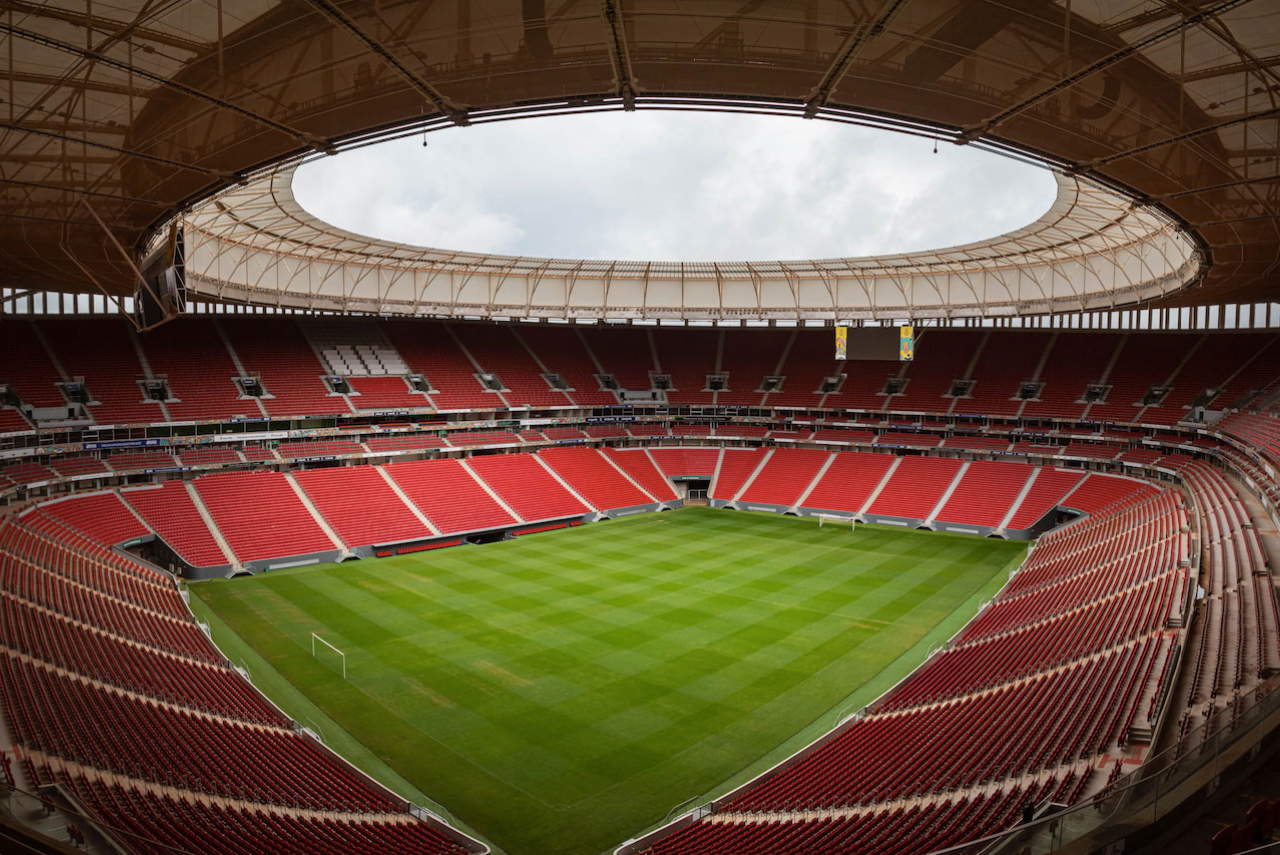 Mané Garrincha receberá partida entre Flamengo e Santos Foto: Arena BSB/Divulgação