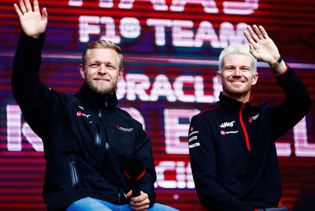 Haas renova com Magnussen e Hulkenberg para a temporada de 2024 da Fórmula 1 Foto: Haas/Twitter
