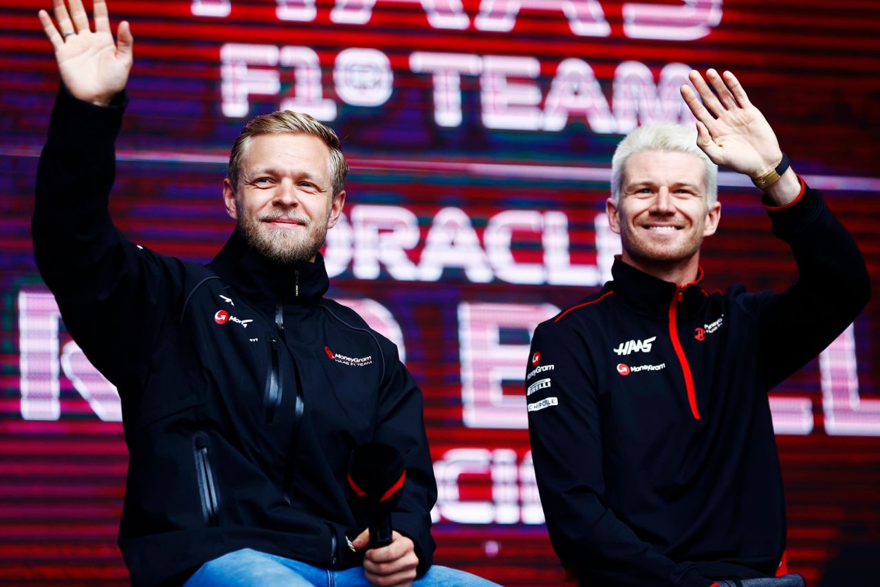 Haas renova com Magnussen e Hulkenberg para a temporada de 2024 da Fórmula 1 Foto: Haas/Twitter