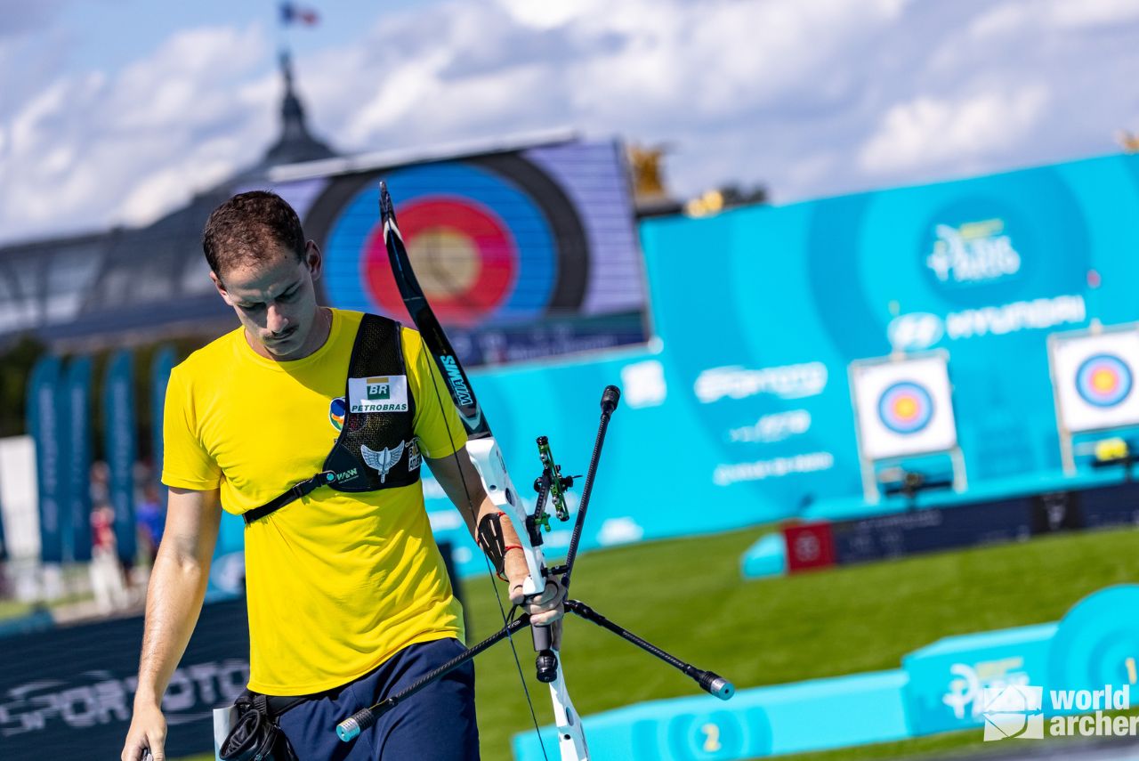 Marcus D'Almeida é bronze na Copa do Mundo de Tiro com Arco Foto: World Archery/Twitter
