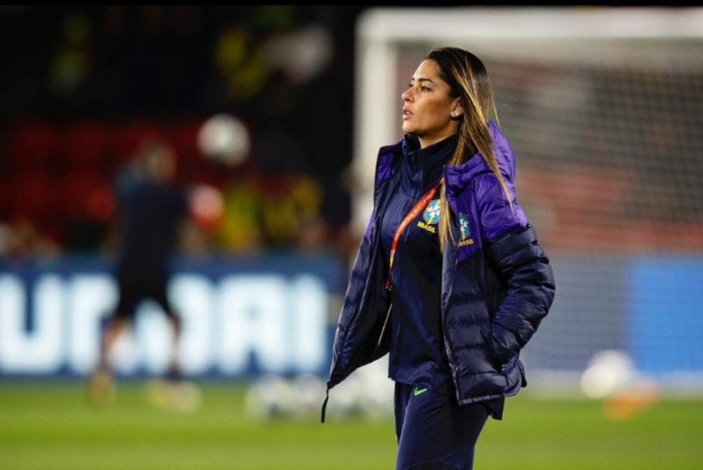 Com eliminação do Brasil na Copa, Mayara Bordin não faz mais parte de cargo na seleção Foto: Thaís Magalhães/CBF
