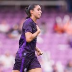 Na estreia pelo Orlando Pride, Rafaelle marca e abre placar em goleada Foto: Orlando Pride/Twitter