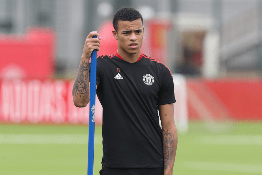 Mason Greenwood foi investigado por estupro e violência sexual (Foto: Twitter/Reprodução