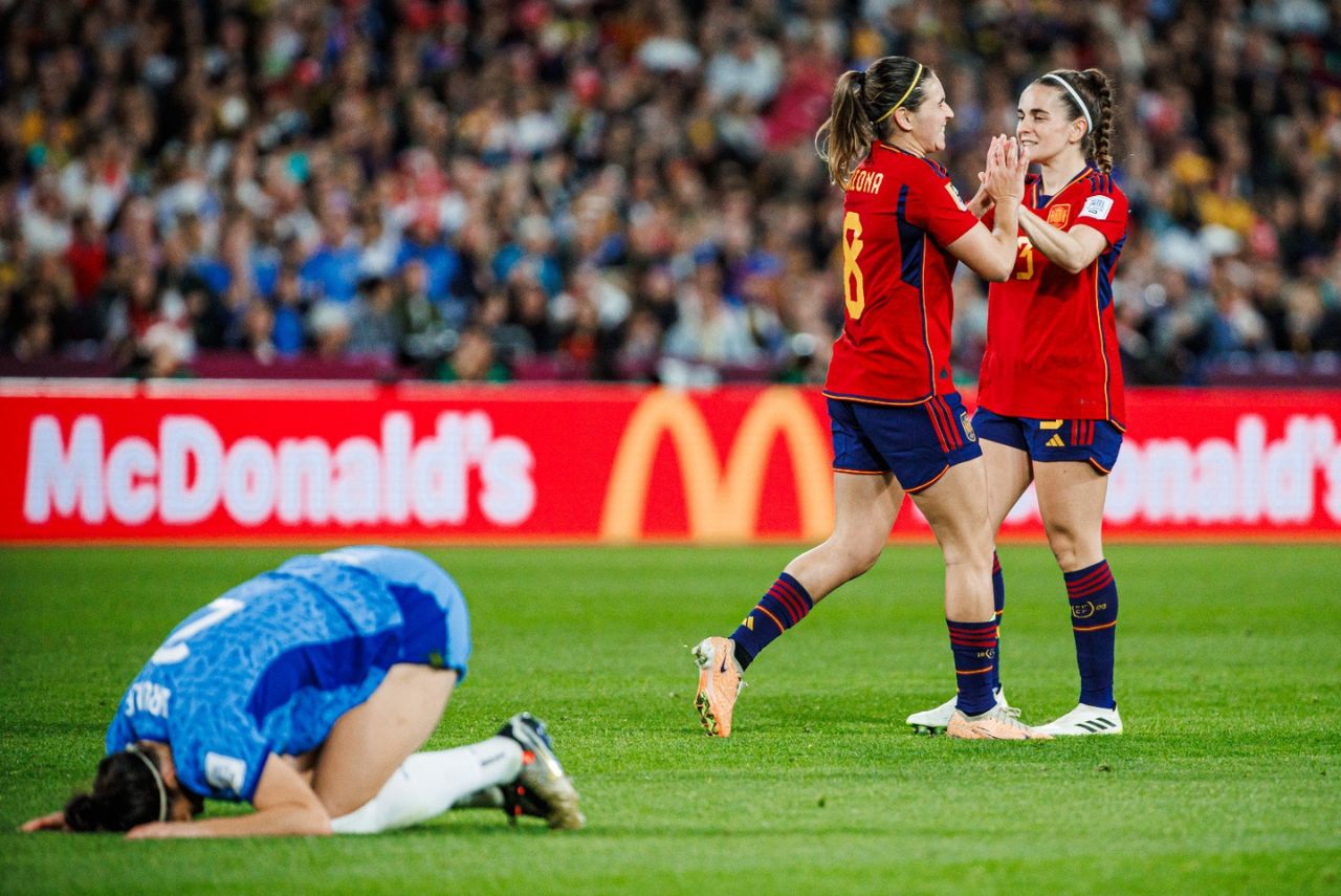 Espanha vence a Inglaterra e é campeã da Copa do Mundo Feminina