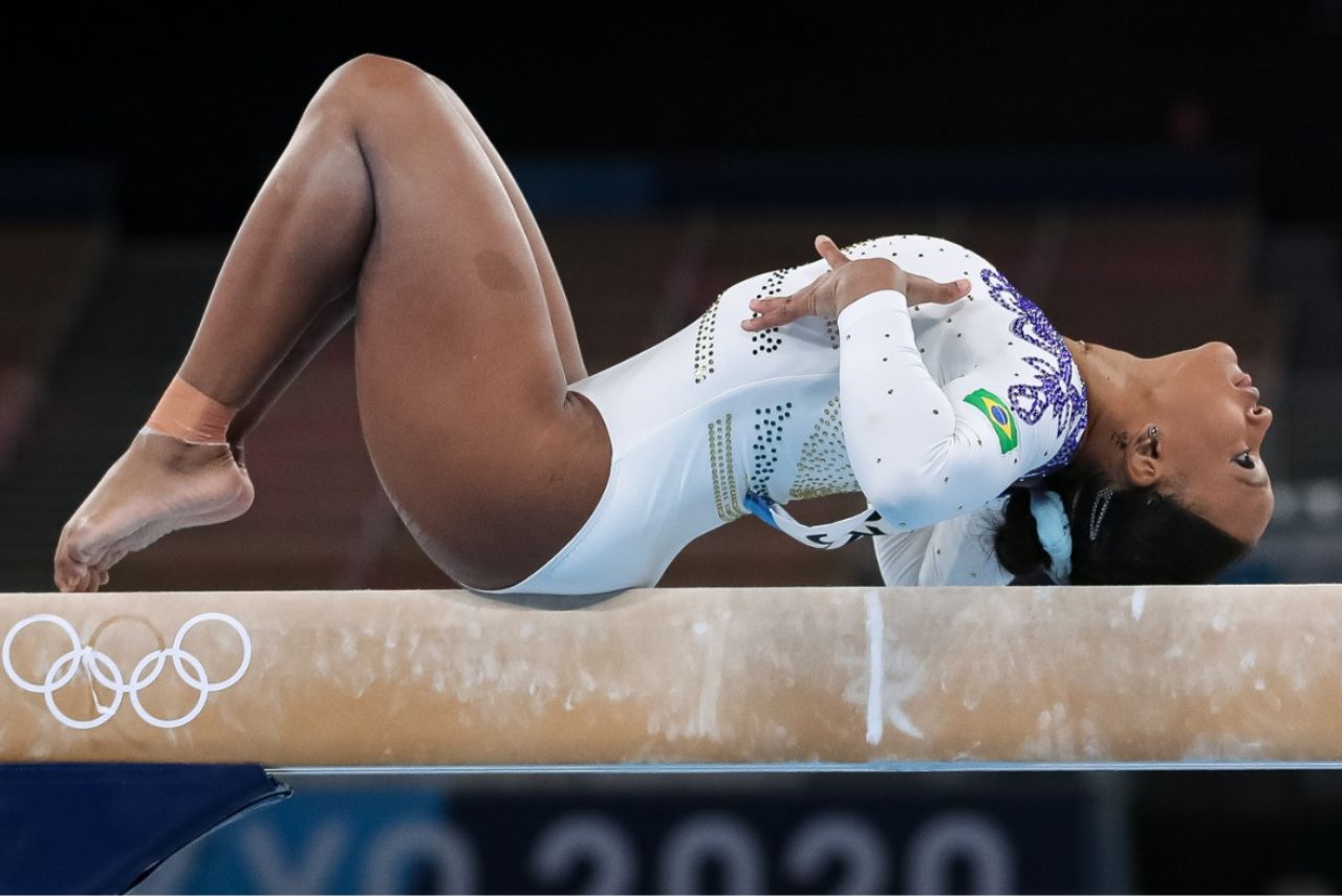 Campeonato Brasileiro de Ginástica Artística 2023 terá Rebeca Andrade Foto: Reprodução/CBG