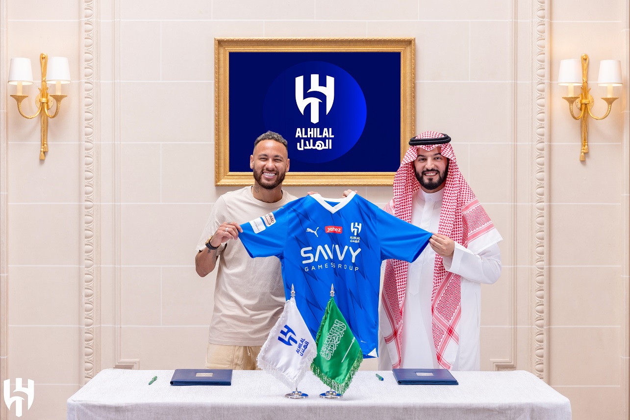 Neymar é anunciado pelo Al-Hilal