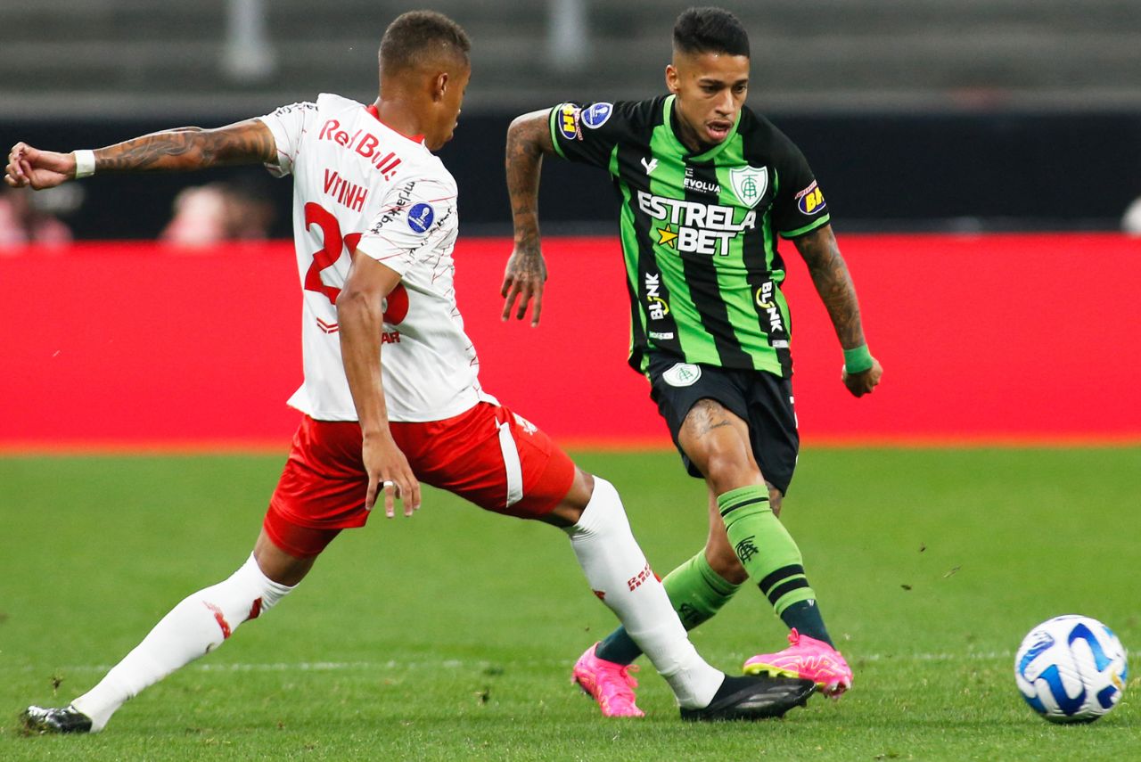 Na Copa Sul-Americana, América-MG vence Bragantino e vai às quartas Foto: Sudamericana/Twitter