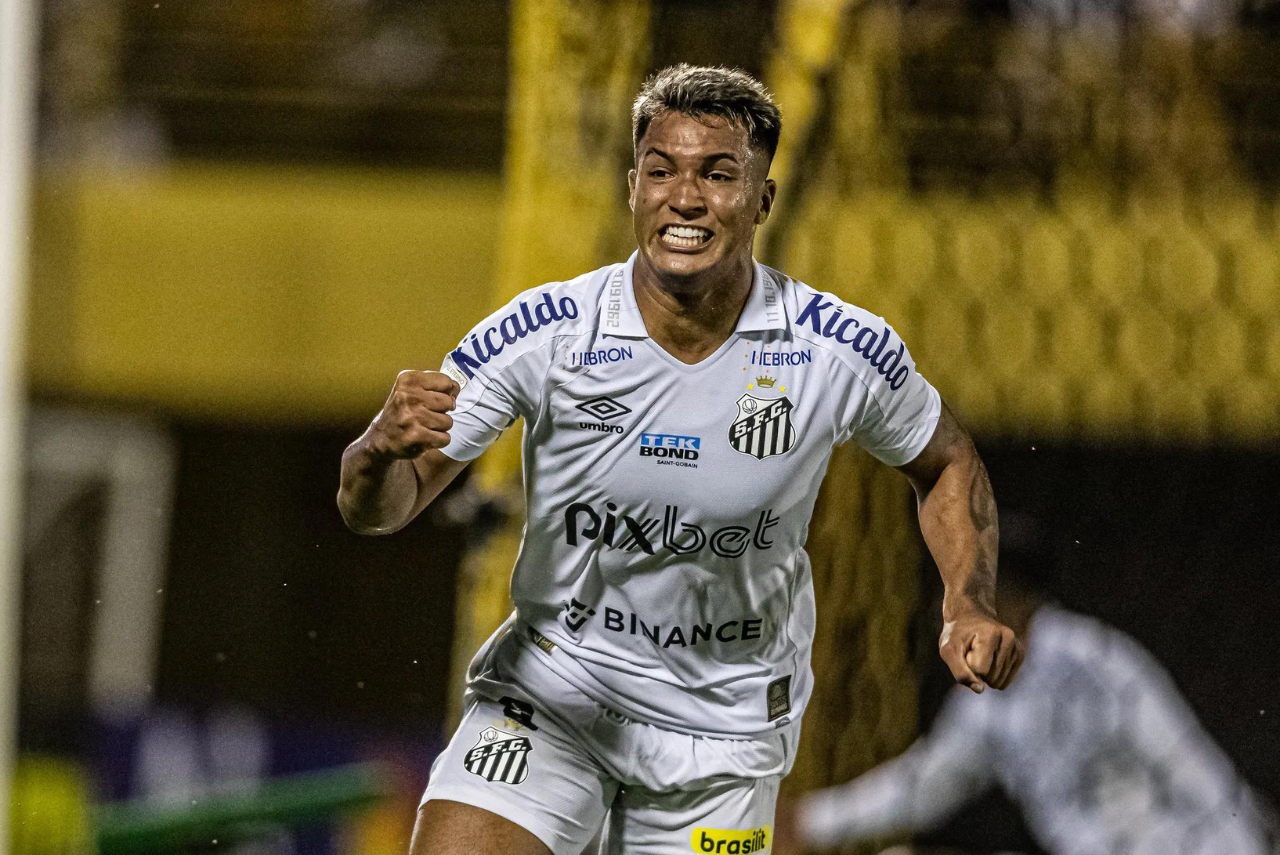Marcos Leonardo quer seguir para o futebol europeu (Foto: Santos FC/Divulgação)