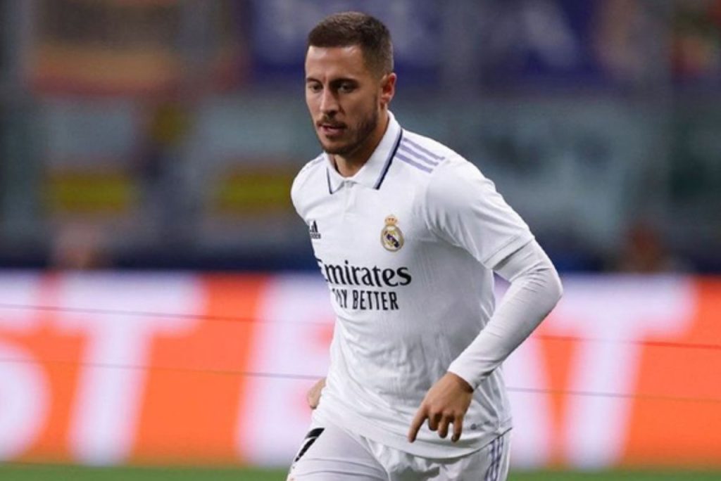 Eden Hazard vestiu a camisa do Real Madrid nos últimos quatro anos e interessa ao Botafogo