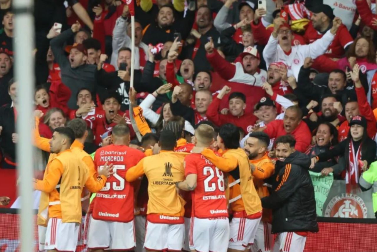 Internacional vence River Plate e se classifica para as quartas de final da Libertadores Foto: R Duarte/Internacional