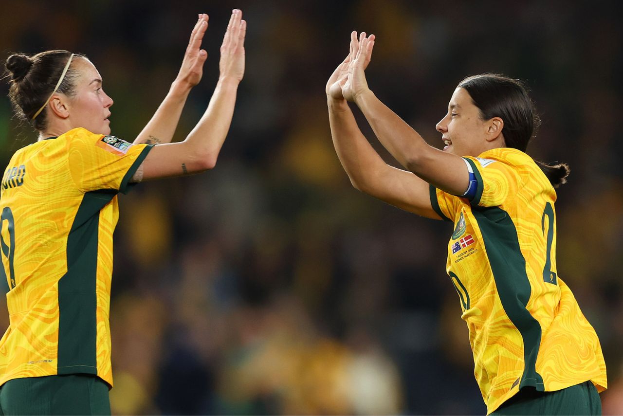 Anfitriã Austrália está classificada para oitavas de final da Copa do Mundo Feminina 2023 Foto: FIFA Women's World Cup/Twitter