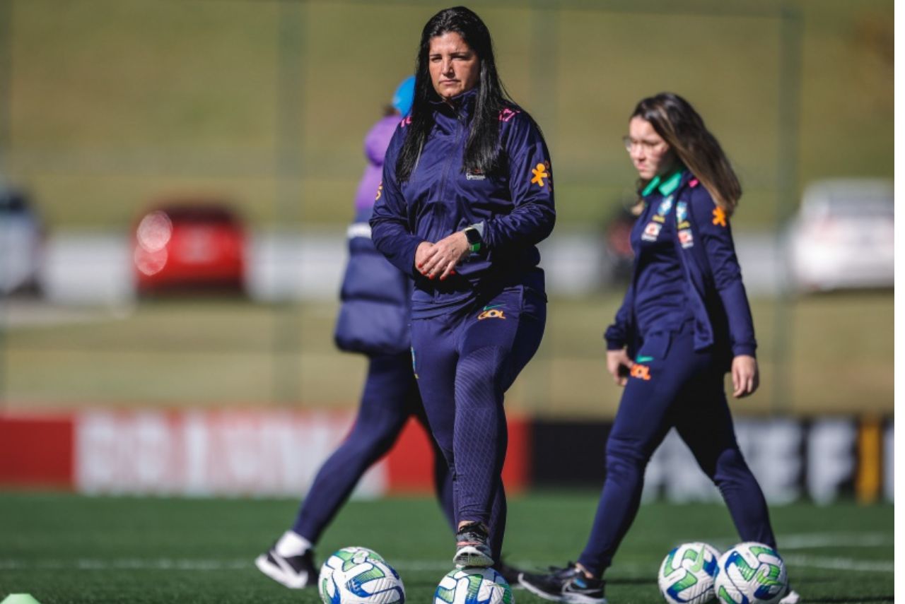 Seleção Feminina Sub-17 se prepara para Sul-Americano Foto: Rodrigo Ferreira/CBF
