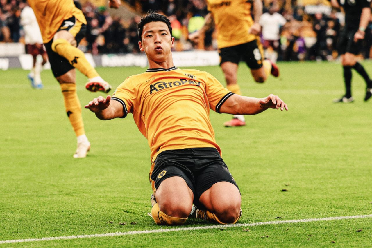 Hwang Hee-Chan do Wolverhampton Foto: Wolverhampton/X