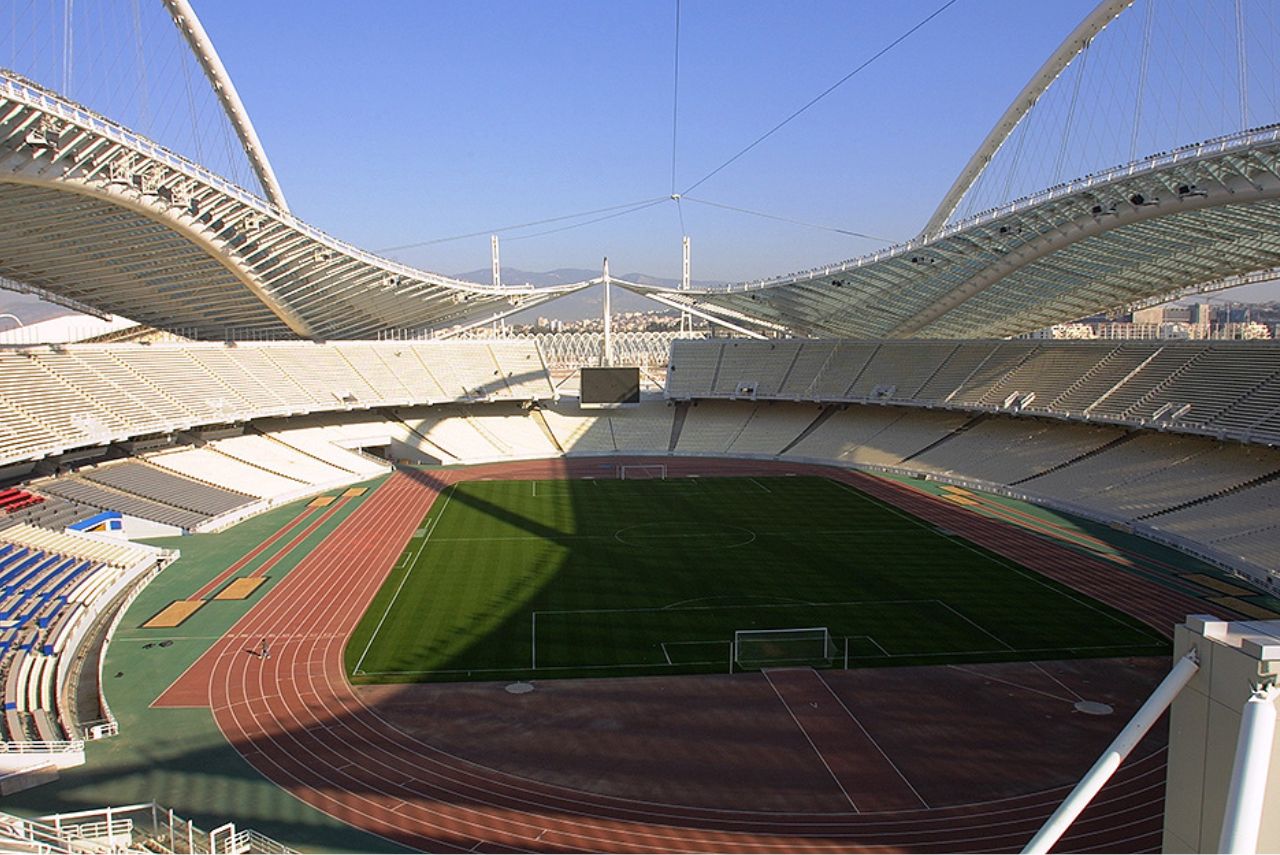 Estádio Olímpico de Atenas passará por vistorias (Foto: OAKA/Divulgação)