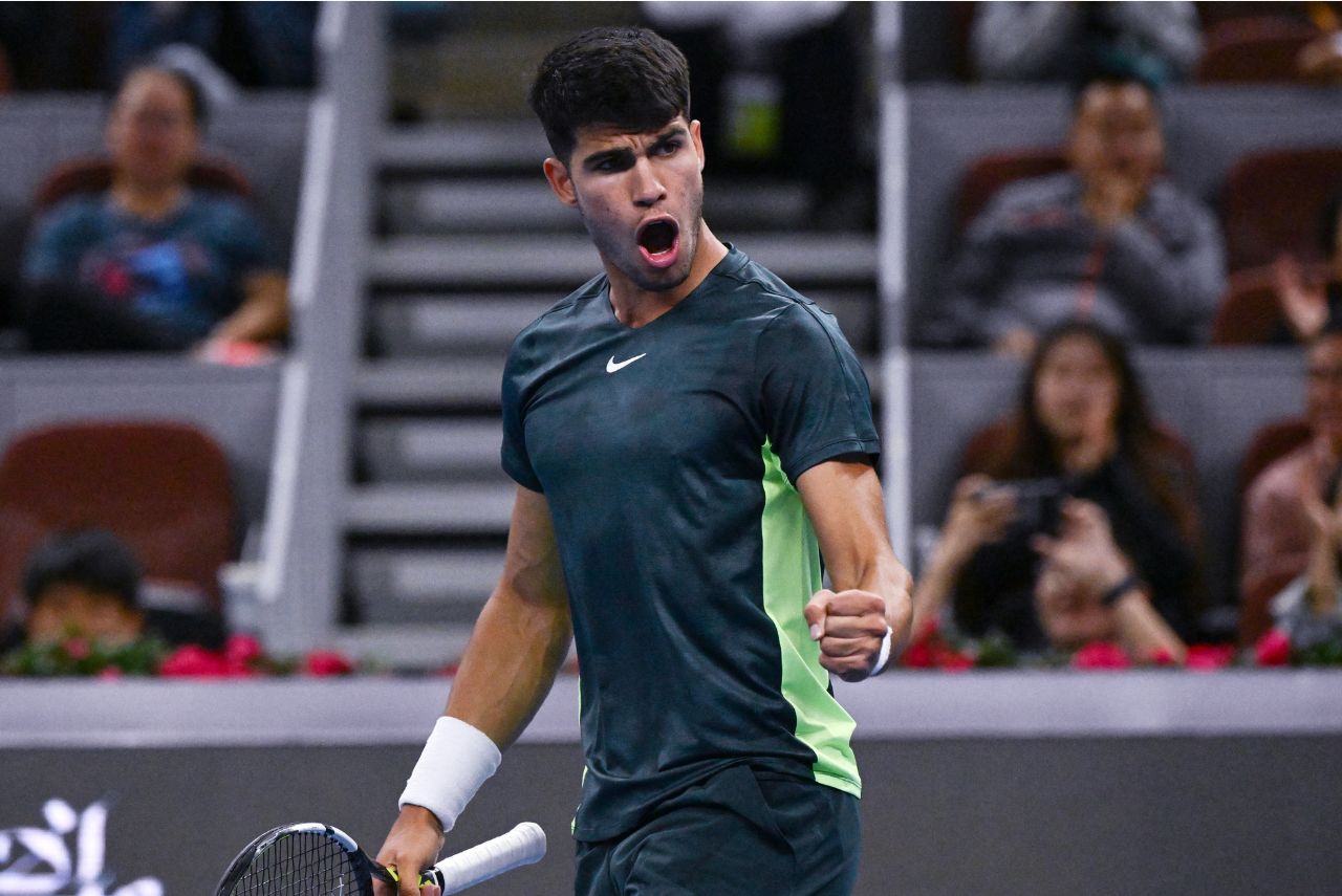 Alcaraz ocupa a segunda posição no ranking da ATP