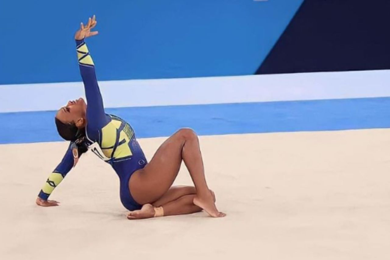 Rebeca Andrade, ginasta brasileira Foto: Rebeca Andrade/Instagram