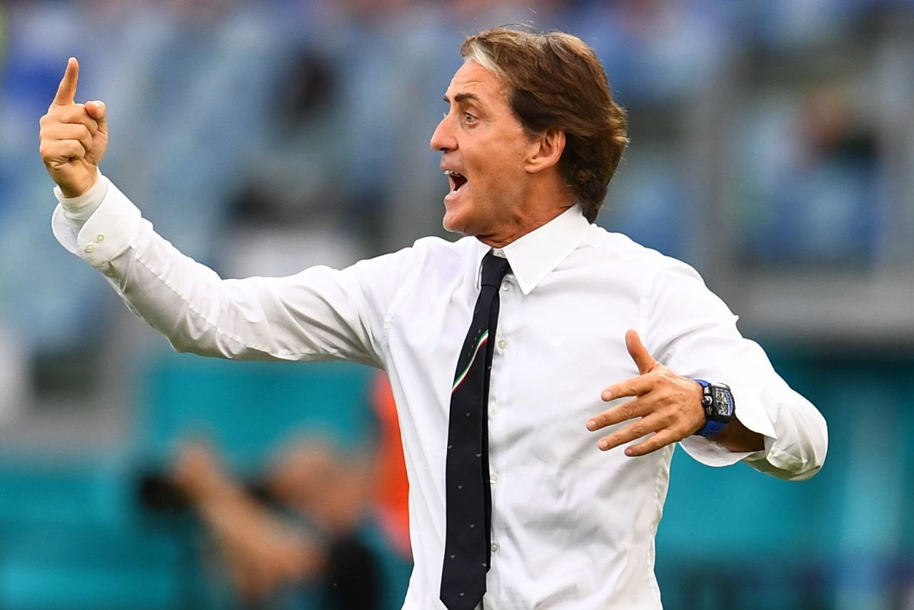 Roberto Mancini conquistou a Eurocopa de 2020 pela Itália