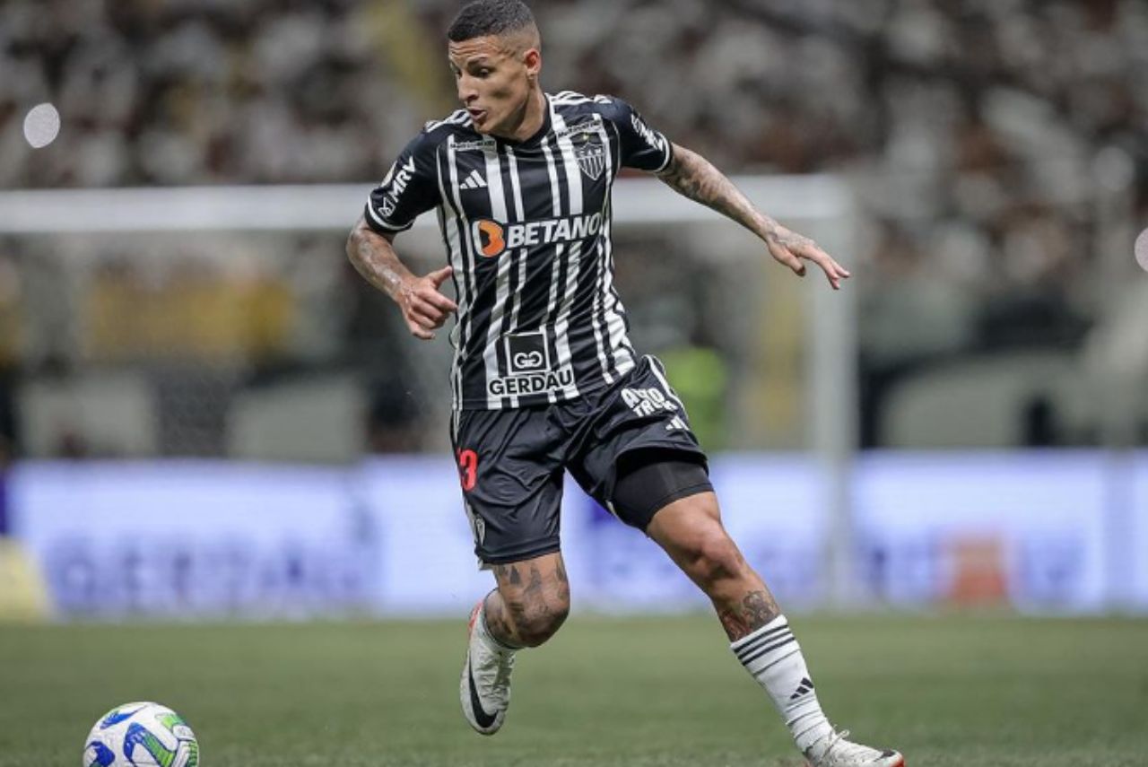 Guilherme Arana do Atlético-MG Foto: Guilherme Arana/Instagram