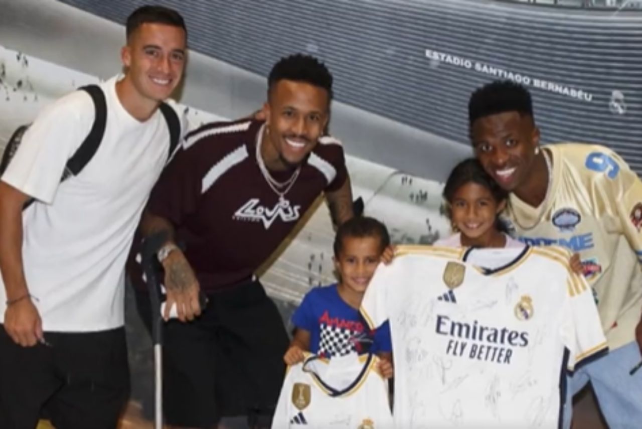 Real Madrid convidou jogadora vítima de racismo para jogo no Santiago Bernabéu Foto: Reprodução/Real Madrid
