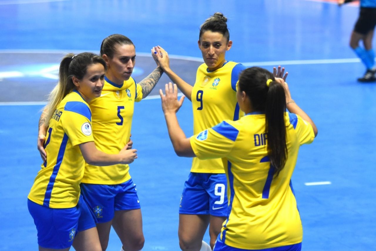 Seleção feminina de futsal Foto: Divulgação/CONMEBOL