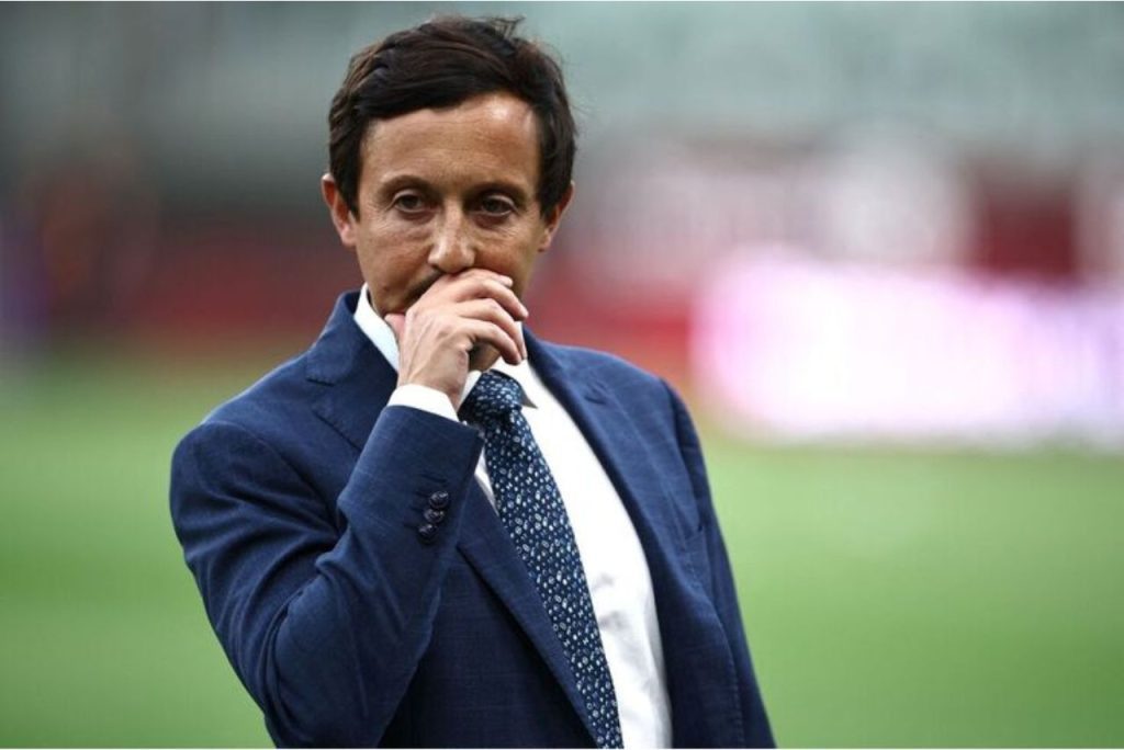 Pablo Longoria alegou ter sofrido ameaças de torcedores do Olympique (Foto: Sebastien Bozon/AFP)