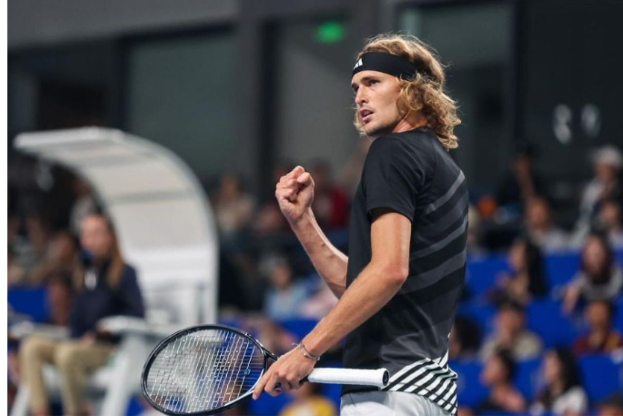 tenista alemão Alexander Zverev Foto: Chengdu Open/Instagram