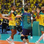 Seleção masculina de vôlei Foto: Mauricio Val/FVImagem/CBV